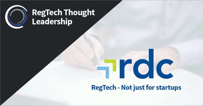 RegTech_Thought_Leaders_RDC_Startup