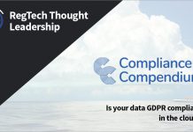 Is your data GDPR compliant in the cloud?