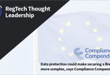 Data protection could make securing a Brexit deal more complex, says Compliance Compendium