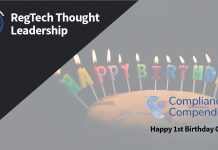 Compliance Compendium: Happy 1st Birthday GDPR!