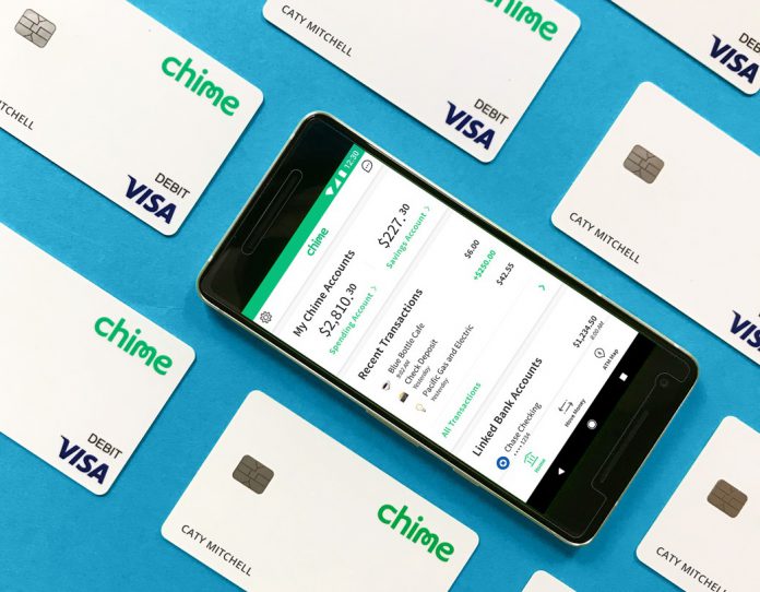 Chime - Mobile App + Card - Laydown