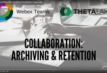Theta Lake unveils new video explaining its partnership with Webex Teams